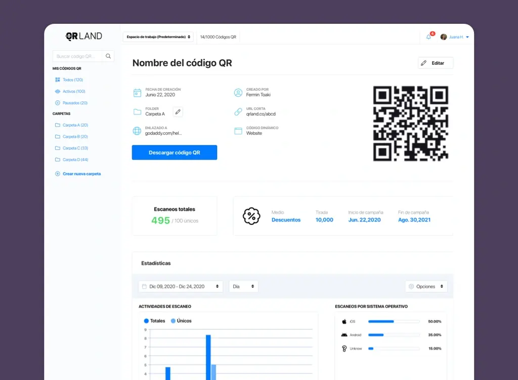 Qr Land Product Design